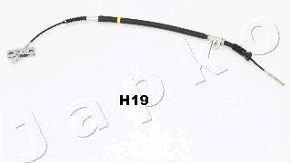 Трос стоянкового гальма пер. Hyundai H-1 97- JAPKO 131H19