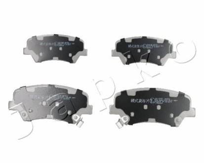 КОЛОДКИ ГАЛЬМІВНІ ПЕРЕДНІ Kia Ceed, Rio/Hyundai Accent, Elantra, I20, I30, Solaris (12-) JAPKO 50K24