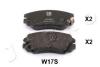 Гальмівні колодки дискові пер. Malibu 12-/Insignia 08- JAPKO 50W17 (фото 1)