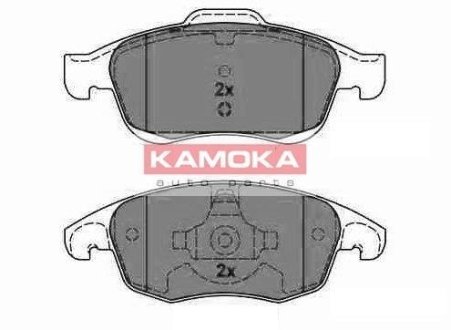 Тормозные колодки дисковые KAMOKA JQ1013942