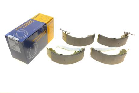 Фото комплект гальмівних колодок KAMPOL K-626 Комплект гальмівних колодок KAMPOL K-626