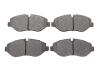 Комплект тормозных колодок KAVO KBP-10025 (фото 1)