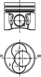 Поршень, комплект VW/SKODA/SEAT Golf,Caddy,Jetta,Touran,Passat 1,9TDI 1-2 цил. 04- KOLBENSCHMIDT 40421600