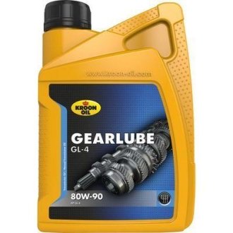 Масло трансмиссионное GEARLUBE GL-4 80W-90 1л KROON OIL 33480