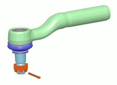 Наконечник рулевой тяги LEMFORDER 37327 01
