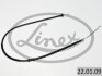 Трос ручного гальма LINEX 220109 (фото 2)