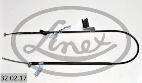 Трос ручного гальма LINEX 320217