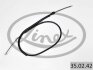 Трос ручного гальма LINEX 350242 (фото 1)