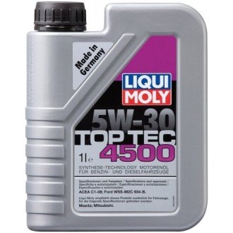 Моторна олива Top Tec 4500 5W-30, 1л LIQUI MOLY 2317