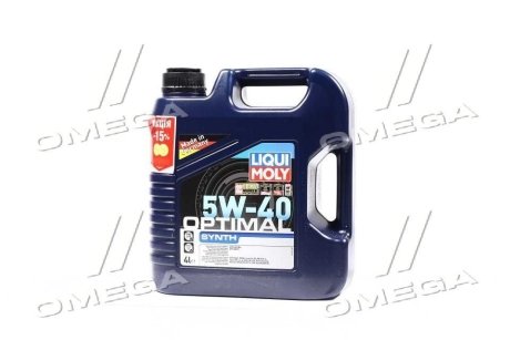 Олива моторна Optimal Synth 5W-40 4л LIQUI MOLY 3926