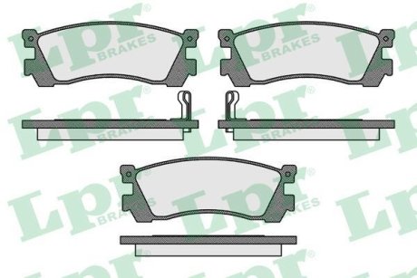 Колодки тормозные LPR 05P038