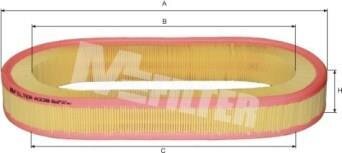 Фільтр повітряний M-FILTER A338