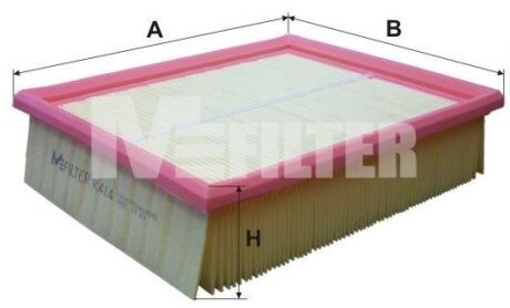 Фільтр повітряний M-FILTER K414