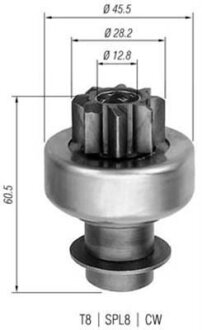 Бендикс стартера MAGNETI MARELLI 940113020097