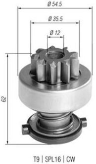 Бендикс стартера MAGNETI MARELLI 940113020392