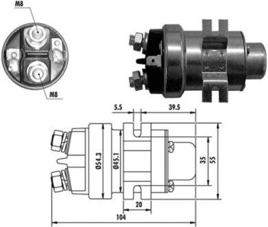 Реле робочого струму MAGNETI MARELLI 940113050018