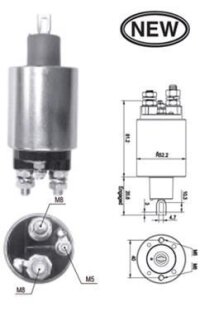 Втягуюче реле стартера MAGNETI MARELLI 940113050539