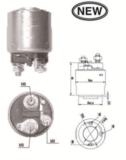 Втягуюче реле стартера MAGNETI MARELLI 940113050562