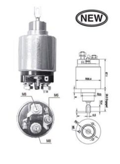 Втягуюче реле стартера MAGNETI MARELLI 940113050564