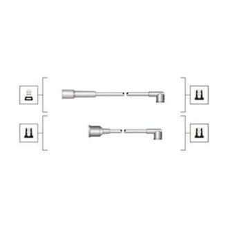 Комплект проводів запалення MAGNETI MARELLI 941319170022
