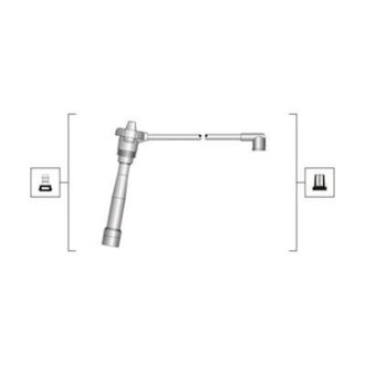 Комплект проводів запалення MAGNETI MARELLI 941319170039