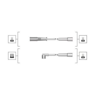 Комплект проводів запалення MAGNETI MARELLI 941319170066