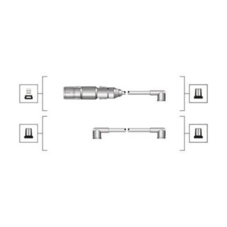 Комплект проводів запалення MAGNETI MARELLI 941319170071