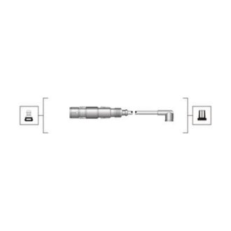 Комплект проводів запалення MAGNETI MARELLI 941319170096