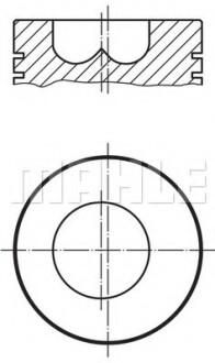 Поршень Iveco/Ducato 2.8TD 94,8mm STD MAHLE / KNECHT 009 89 01