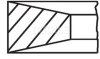 Комплект поршневих кілець MAHLE / KNECHT 011RS101010N0 (фото 1)