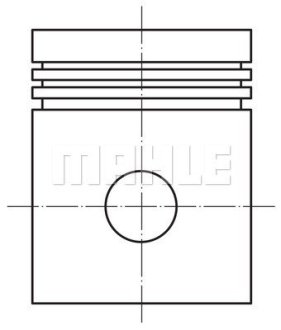 Поршень MAHLE / KNECHT 0121202