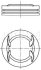Поршень MAHLE / KNECHT 0122300 (фото 1)