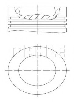 Поршень MAHLE / KNECHT 028 PI 00100 002