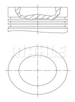 Поршень MAHLE / KNECHT 028 PI 00116 000