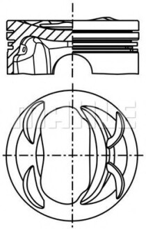 Поршень MAHLE / KNECHT 028 PI 00118 000