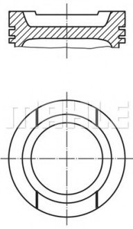 Поршень MAHLE / KNECHT 033 01 01