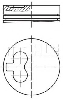 Поршень MAHLE / KNECHT 039 24 01