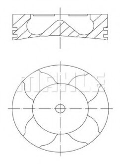 Поршень MAHLE / KNECHT 081PI00103000