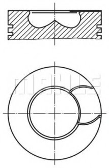 Поршень MAHLE / KNECHT 213 70 00 (фото 1)