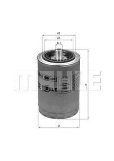 Фільтр паливний MAHLE / KNECHT KC218