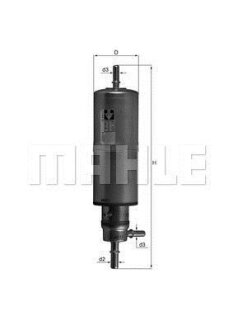 Фiльтр паливний DB W163 ML 230/320/430 98-05 MAHLE / KNECHT KL437