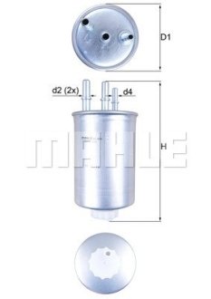 Паливний фільтр MAHLE / KNECHT KL 505