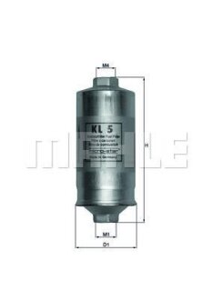 Фільтр паливний MAHLE / KNECHT KL5