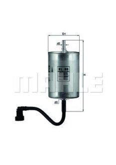 Фільтр паливний MAHLE / KNECHT KL80