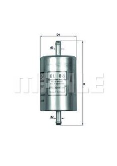 Фільтр паливний MAHLE / KNECHT KL86