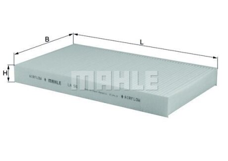 Фільтр салону MAHLE / KNECHT LA56