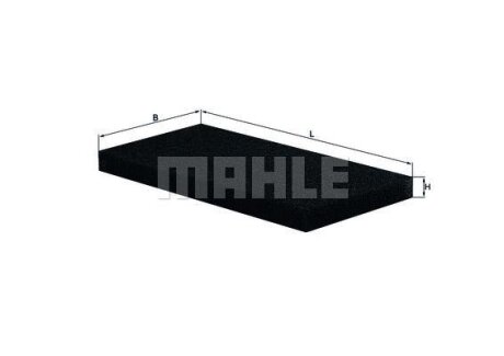 Фільтр салону MAHLE / KNECHT LAP15