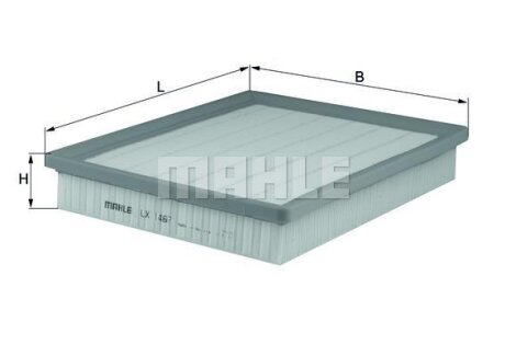 Фільтр повітряний MAHLE / KNECHT LX1467