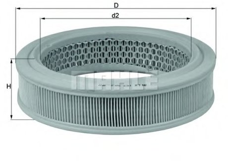 Фильтр воздушный Mahle Fiat MAHLE / KNECHT LX157