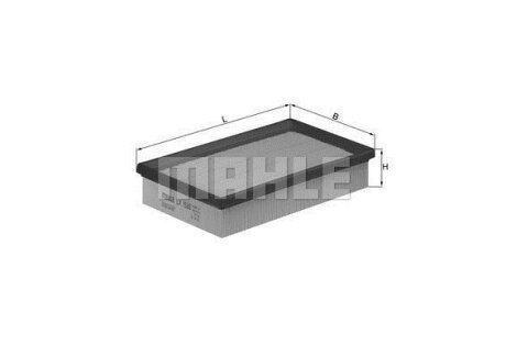 Фільтр повітряний MAHLE / KNECHT LX1585